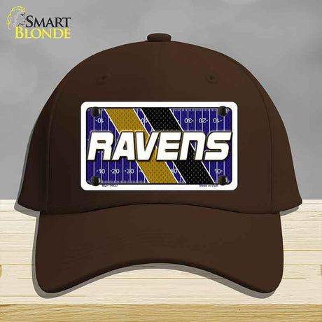 RAVENS Graphic Novelty License Plate Hat HAT-MLP-14627 Cotton Dark Brown
