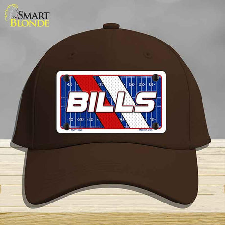 BILLS Graphic Novelty License Plate Hat HAT-MLP-14628 Cotton Dark Brown