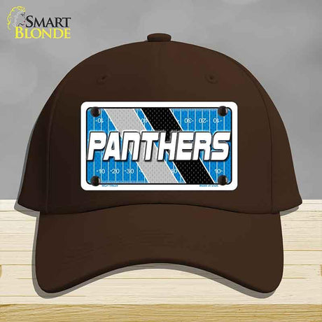 PANTHERS Graphic Novelty License Plate Hat HAT-MLP-14629 Cotton Dark Brown