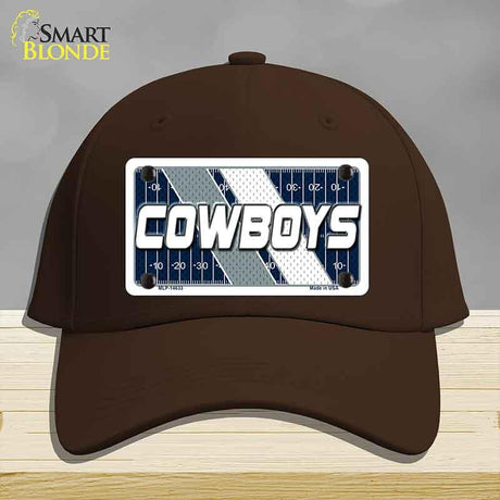 COWBOYS Graphic Novelty License Plate Hat HAT-MLP-14633 Cotton Dark Brown