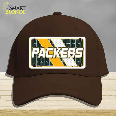 PACKERS Graphic Novelty License Plate Hat HAT-MLP-14636 Cotton Dark Brown