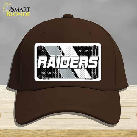 RAIDERS Graphic Novelty License Plate Hat HAT-MLP-14641 Cotton Dark Brown