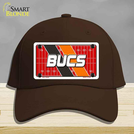 BUCS Graphic Novelty License Plate Hat HAT-MLP-14654 Cotton Dark Brown