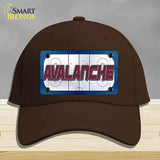 AVALANCHE Graphic Novelty License Plate Hat HAT-MLP-14663 Cotton Dark Brown