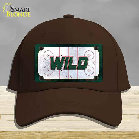 WILD Graphic Novelty License Plate Hat HAT-MLP-14670 Cotton Dark Brown