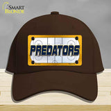 PREDATORS Graphic Novelty License Plate Hat HAT-MLP-14672 Cotton Dark Brown