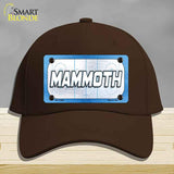 MAMMOTH Graphic Novelty License Plate Hat HAT-MLP-14684 Cotton Dark Brown