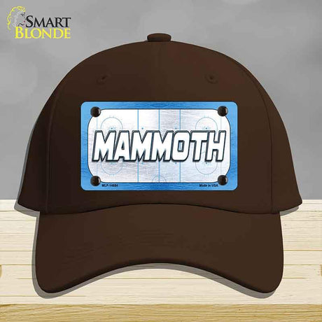 MAMMOTH Graphic Novelty License Plate Hat HAT-MLP-14684 Cotton Dark Brown