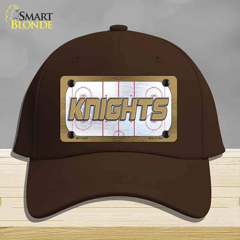 KNIGHTS Graphic Novelty License Plate Hat HAT-MLP-14686 Cotton Dark Brown
