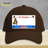 Yukon Novelty License Plate Hat Cotton / Dark Brown
