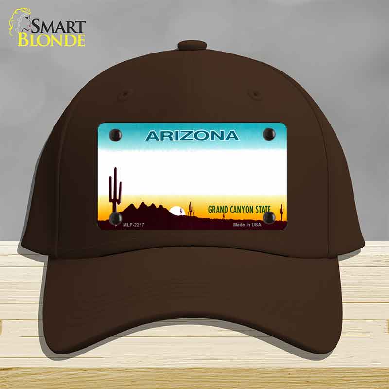 Arizona State Blank Novelty License Plate Hat HAT-MLP-2217