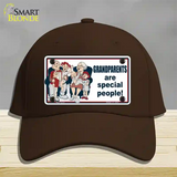 Grandparents Are Special People Novelty License Plate Hat Cotton / Dark Brown