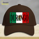 Durango Novelty License Plate Hat Cotton / Dark Brown