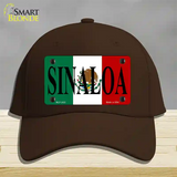 Sinaloa Novelty License Plate Hat Cotton / Dark Brown