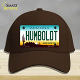 Humboldt Arizona Novelty License Plate Hat Cotton / Dark Brown