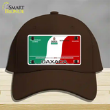 Oaxaca Mexico Novelty License Plate Hat Cotton / Dark Brown