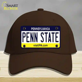 Penn State Pennsylvania State Novelty License Plate Hat Cotton / Dark Brown
