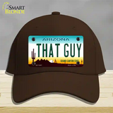 That Guy Arizona Novelty License Plate Hat Cotton / Dark Brown