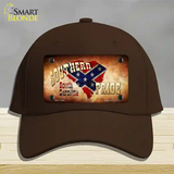 Southern Pride South Carolina Novelty License Plate Hat Cotton / Dark Brown