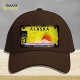 Alaska State Rusty Novelty License Plate Hat HAT-MLP-8119