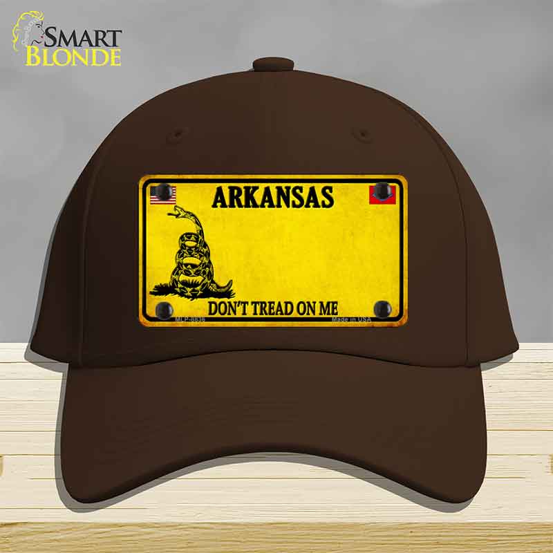 Arkansas Dont Tread On Me Novelty License Plate Hat HAT-MLP-8836