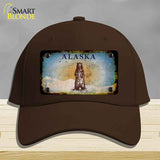 Alaska Bear Rusty Novelty License Plate Hat HAT-MLP-9512