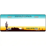 Arizona State Blank Novelty Metal License Plate