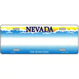 Nevada Novelty State Blank Metal License Plate