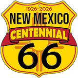 NM Route 66 Centennial Novelty Highway Shield Sign HS-701