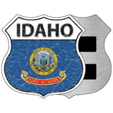 Idaho State Flag Highway Shield Metal Sign 5" (HSM)