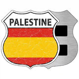 Palestine Flag Highway Shield Metal Sign 5" (HSM)