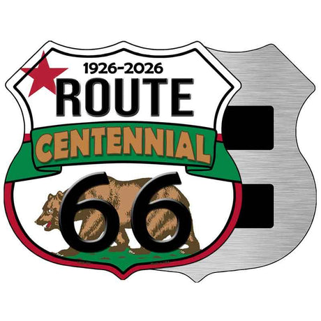 CA Route 66 Centennial Novelty Highway Shield Sign HS-695 5" Magnet (HSM) Route
