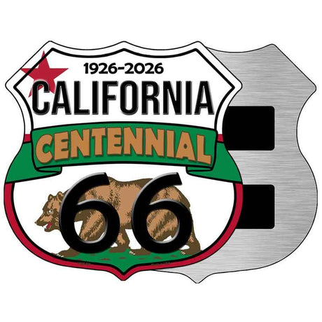 CA Route 66 Centennial Novelty Highway Shield Sign HS-695 5" Magnet (HSM) State Name