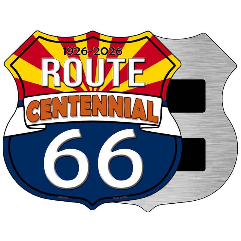 AZ Route 66 Centennial Novelty Highway Shield Sign HS-698