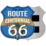 OK Route 66 Centennial Novelty Highway Shield Sign HS-707