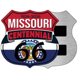 MO Route 66 Centennial Novelty Highway Shield Sign HS-713