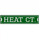 Heat Ct Novelty Metal Street Sign 18" x 4" (K)