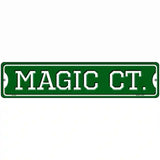 Magic Ct Novelty Metal Street Sign 18" x 4" (K)