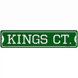 Kings Ct Novelty Metal Street Sign 18" x 4" (K)