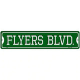 Flyers Blvd Novelty Metal Street Sign 18" x 4" (K)