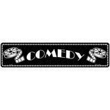 Comedy Home Theater Novelty Metal Street Sign 18" x 4" (K)