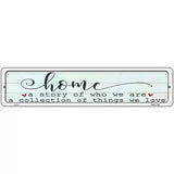 Home Story and Collection Novelty Metal Street Sign 18" x 4" (K)