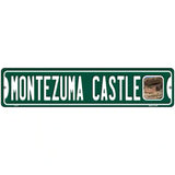 Montezuma Castle Novelty Metal Street Sign 18" x 4" (K)