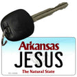 Jesus Arkansas State License Plate Tag Key Chain KC-10048