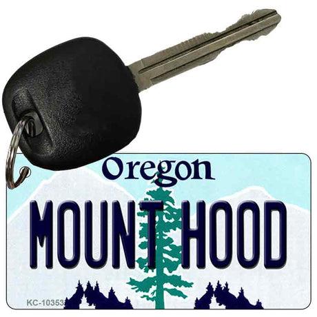 Mount Hood Oregon State License Plate Tag Novelty Key Chain KC-10353
