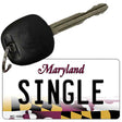 Single Maryland State License Plate Tag Key Chain KC-10506