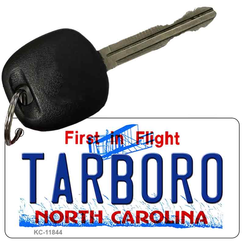 Tarboro North Carolina Novelty Metal Key Chain KC-11844