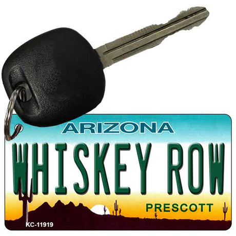Arizona Whiskey Row Novelty Metal Key Chain KC-11919