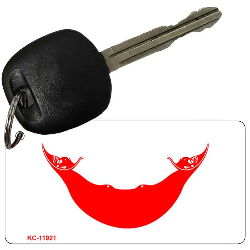 Easter Island Flag Novelty Metal Key Chain KC-11921 2.25" x 1.125" Key Chain (KC)