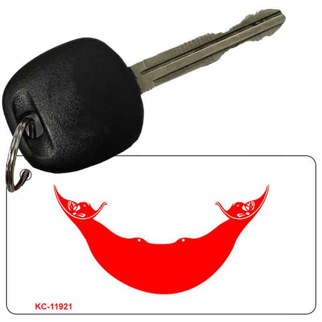 Easter Island Flag Novelty Metal Key Chain KC-11921 2.25" x 1.125" Key Chain (KC)